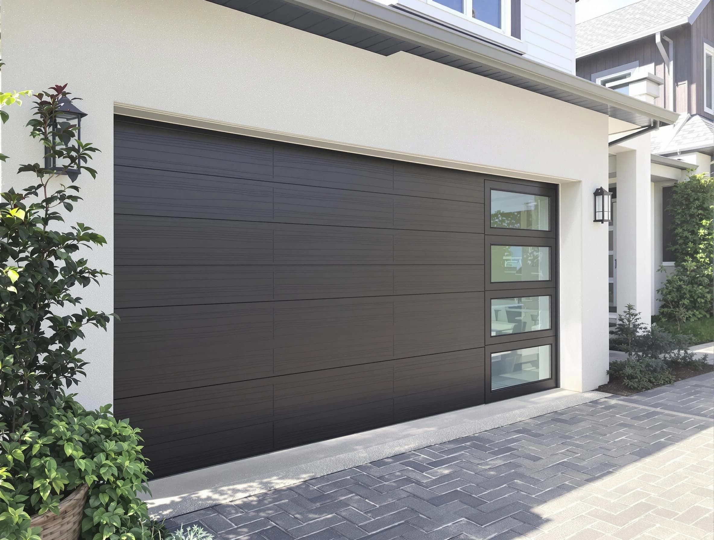 Custom garage door installation by Jasper Garage Door Repair in Jasper