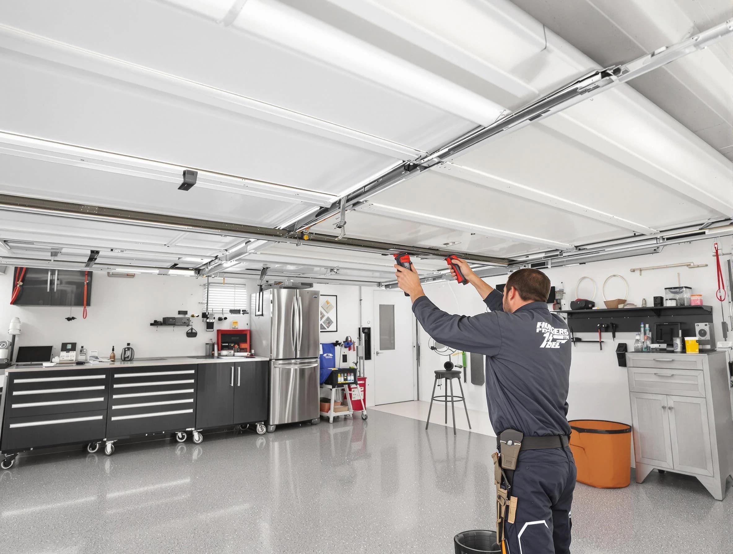 Overhead garage door repair service by Jasper Garage Door Repair in Jasper