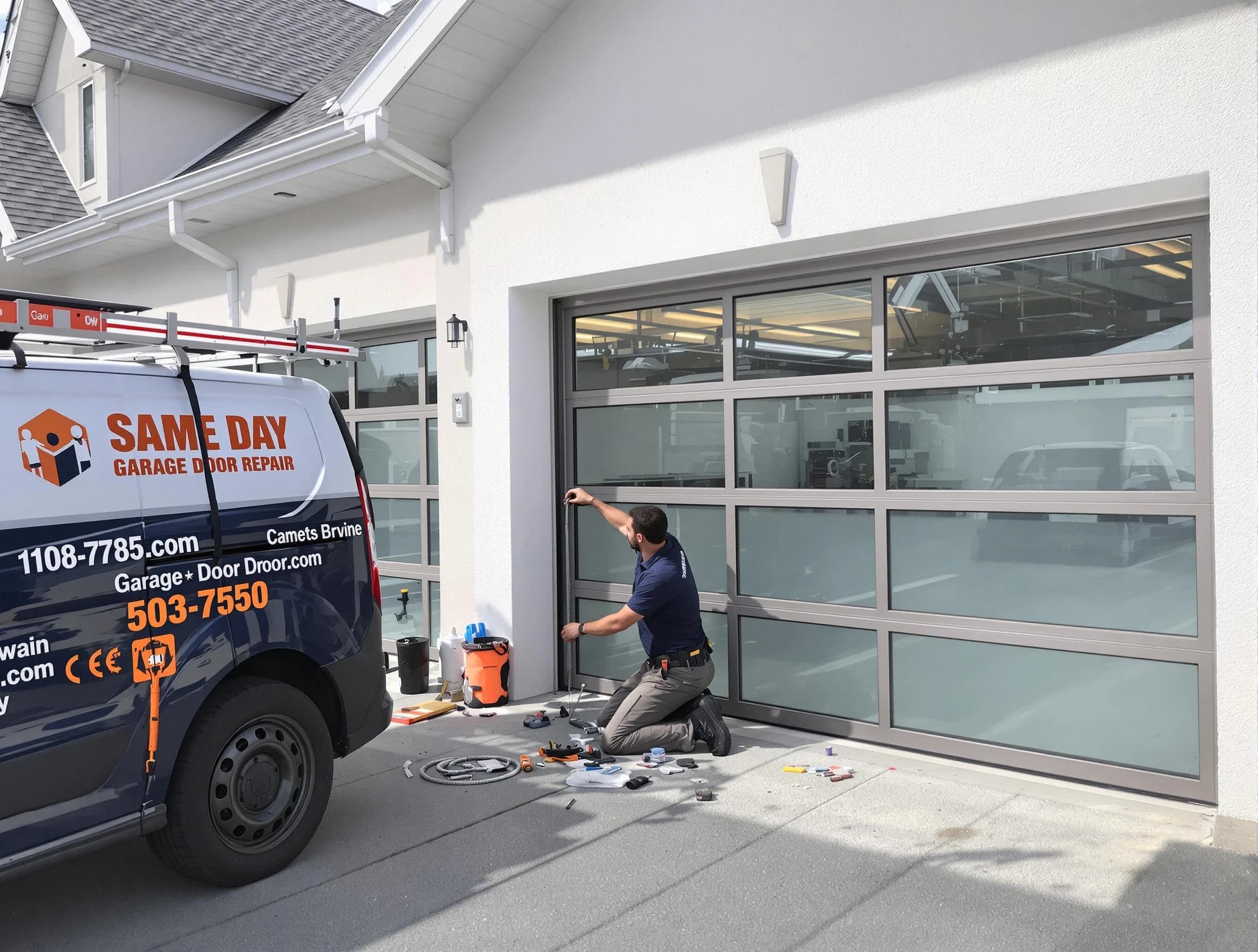 Same-day garage door repair service by Jasper Garage Door Repair in Jasper