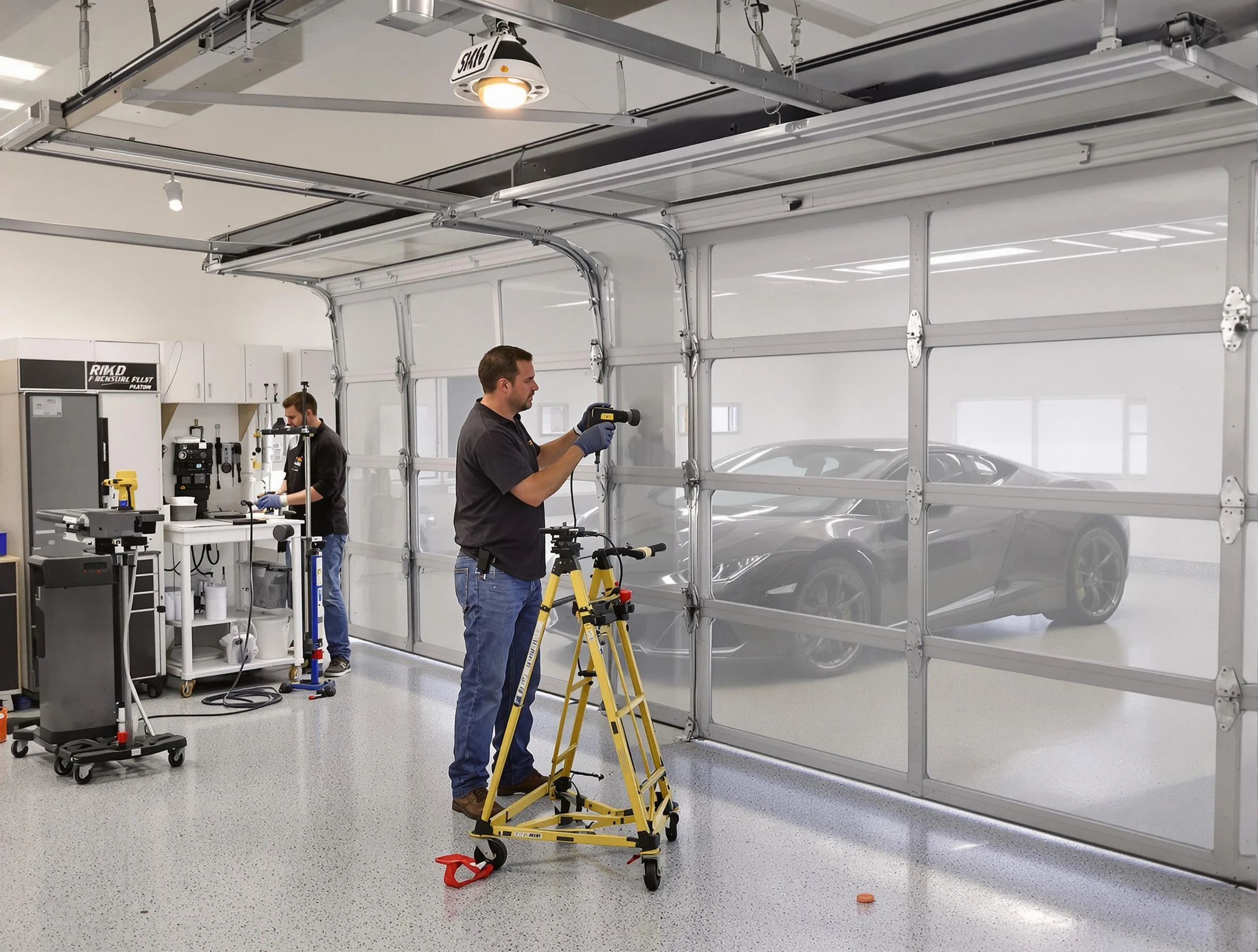 Garage Door Dents Repair in Jasper