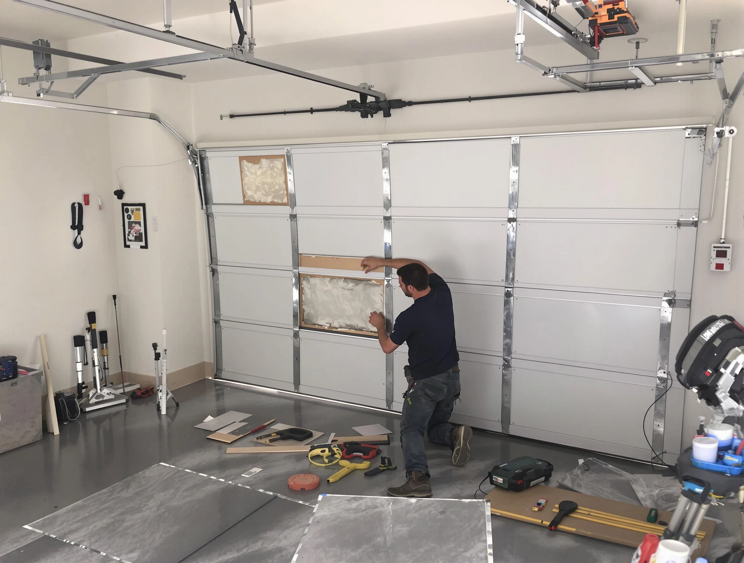 Garage Door Panel Repair in Jasper