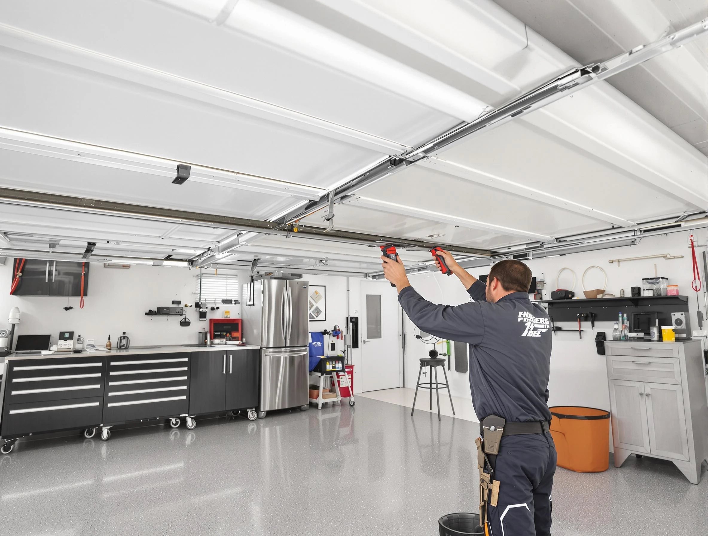Overhead garage door repair service by Jasper Garage Door Repair in Jasper