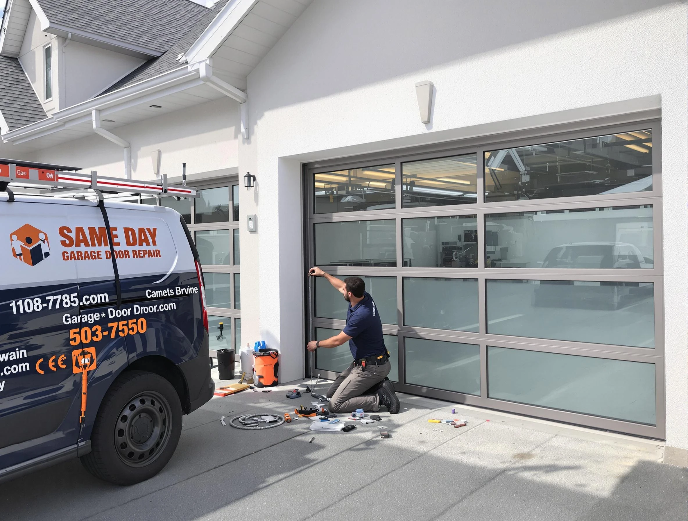 Same-day garage door repair service by Jasper Garage Door Repair in Jasper